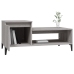 vidaXL Mesa de centro madera contrachapada gris Sonoma 100x50x45 cm