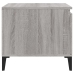 vidaXL Mesa de centro madera contrachapada gris Sonoma 100x50x45 cm