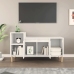 Mueble para TV madera contrachapada blanco 100x35x55 cm