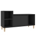 vidaXL Mueble para TV madera contrachapada negro 100x35x55 cm