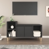 vidaXL Mueble para TV madera contrachapada negro 100x35x55 cm