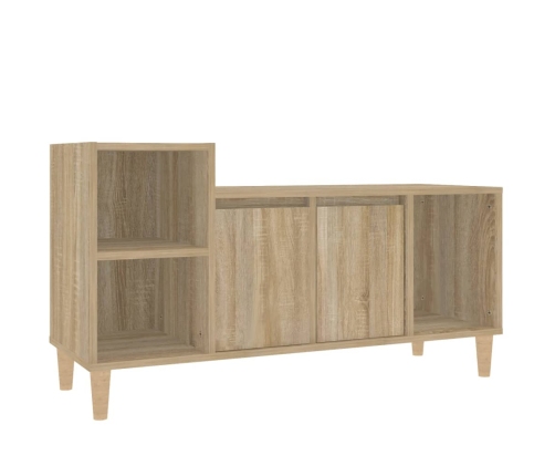 Mueble para TV madera contrachapada roble Sonoma 100x35x55 cm