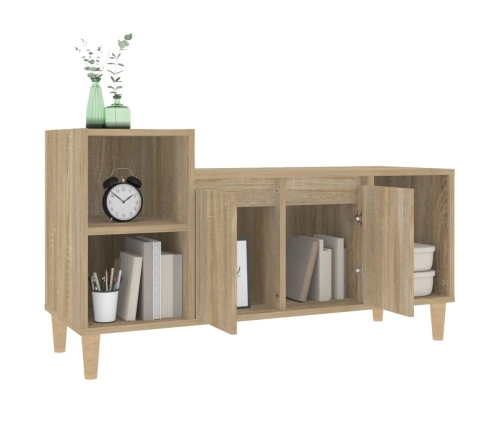 Mueble para TV madera contrachapada roble Sonoma 100x35x55 cm