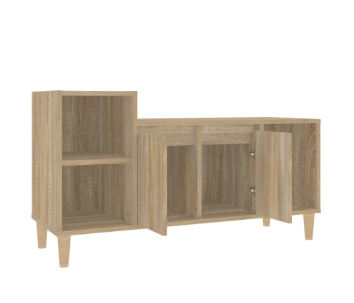 Mueble para TV madera contrachapada roble Sonoma 100x35x55 cm