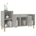 Mueble para TV madera contrachapada gris hormigón 100x35x55 cm