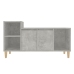 Mueble para TV madera contrachapada gris hormigón 100x35x55 cm