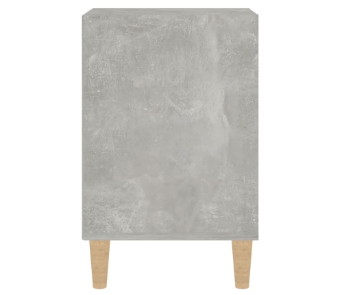 Mueble para TV madera contrachapada gris hormigón 100x35x55 cm