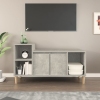 Mueble para TV madera contrachapada gris hormigón 100x35x55 cm