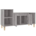 Mueble de TV madera contrachapada gris Sonoma 100x35x55 cm