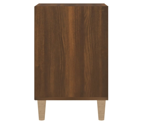 Mueble para TV madera contrachapada marrón roble 100x35x55 cm