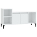 Mueble para TV madera contrachapada blanco 100x35x55 cm