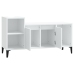 Mueble para TV madera contrachapada blanco 100x35x55 cm