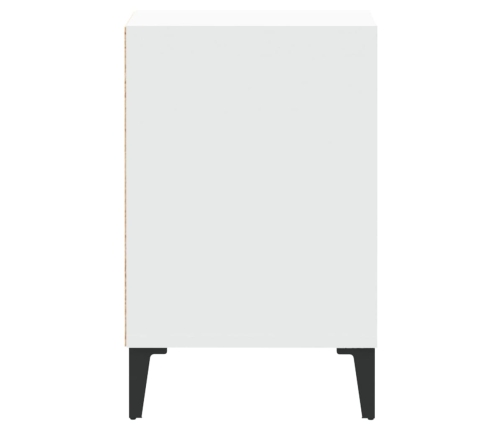 Mueble para TV madera contrachapada blanco 100x35x55 cm