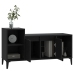 Mueble para TV madera contrachapada negro 100x35x55 cm