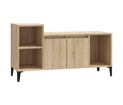 Mueble para TV madera contrachapada roble Sonoma 100x35x55 cm