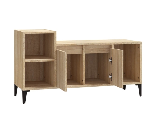 Mueble para TV madera contrachapada roble Sonoma 100x35x55 cm