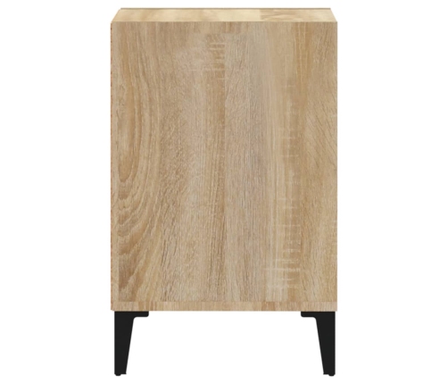 Mueble para TV madera contrachapada roble Sonoma 100x35x55 cm