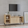 Mueble para TV madera contrachapada roble Sonoma 100x35x55 cm