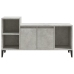 vidaXL Mueble para TV madera contrachapada gris hormigón 100x35x55 cm