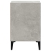 vidaXL Mueble para TV madera contrachapada gris hormigón 100x35x55 cm