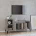 Mueble de TV madera contrachapada gris Sonoma 100x35x55 cm