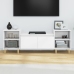 Mueble para TV madera contrachapada blanco 160x35x55 cm