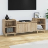 Mueble para TV madera contrachapada roble Sonoma 160x35x55 cm