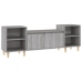 Mueble para TV madera contrachapada gris Sonoma 160x35x55 cm