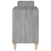 Mueble para TV madera contrachapada gris Sonoma 160x35x55 cm