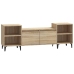 vidaXL Mueble para TV madera contrachapada roble Sonoma 160x35x55 cm