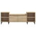 Mueble para TV madera contrachapada roble Sonoma 160x35x55 cm