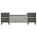 Mueble para TV madera contrachapada gris hormigón 160x35x55 cm