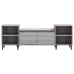 vidaXL Mueble para TV madera contrachapada gris Sonoma 160x35x55 cm