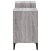 Mueble para TV madera contrachapada gris Sonoma 160x35x55 cm