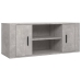 Mueble para TV contrachapada gris hormigón 100x35x40 cm