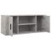 Mueble para TV contrachapada gris hormigón 100x35x40 cm