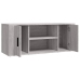 Mueble de TV madera contrachapada gris Sonoma 100x35x40 cm