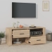 Mueble para TV madera contrachapada color roble 100x35x40 cm