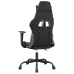 Silla gaming cuero sintético negro y azul