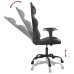 Silla gaming cuero sintético negro y gris