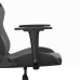 Silla gaming cuero sintético negro y gris