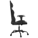 Silla gaming cuero sintético negro