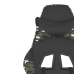 Silla gaming cuero sintético negro y camuflaje