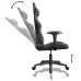 Silla gaming cuero sintético negro y gris