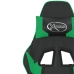 Silla gaming cuero sintético negro y verde