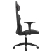 Silla gaming cuero sintético negro y gris