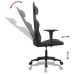 Silla gaming cuero sintético negro y gris