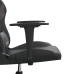 Silla gaming cuero sintético negro y gris