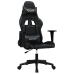 Silla gaming cuero sintético negro