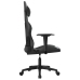 Silla gaming cuero sintético negro